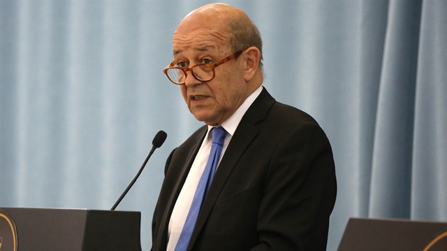 Fransa Dışişleri Bakanı Jean-Yves Le Drian 