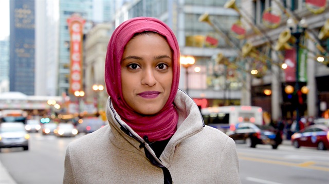 Tahera Rahman ABD'deki ilk başörtülü haber spikeri oldu.
