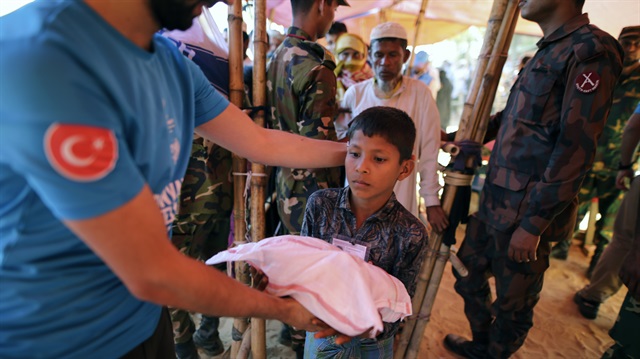 Turkey's Diyanet Foundation reached 150,000 Rohingya Muslims