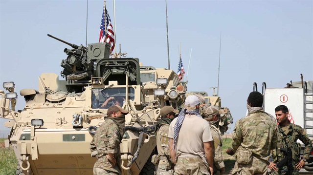 ABD birlikleri uzun süredir Suriye'de konuşlanmış bir şekilde. 