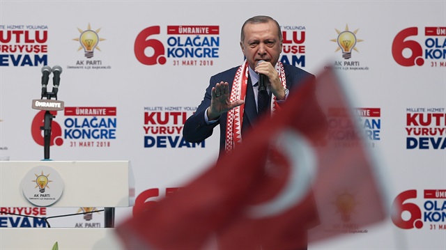 ​Cumhurbaşkanı Erdoğan, AK Parti Ümraniye İlçe Kongresi'nde konuştu.