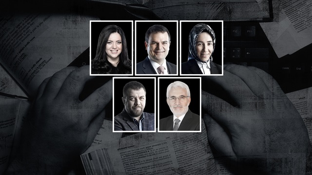 Merve Şebnem Oruç, Kemal Öztürk, Hatice Karahan, İsmail Kılıçarslan ve Hasan Öztürk. 