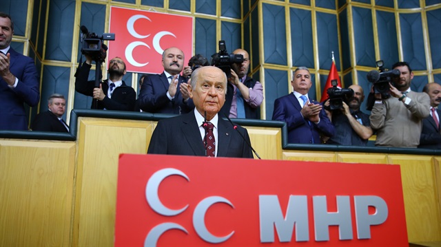 MHP chairman Devlet Bahçeli