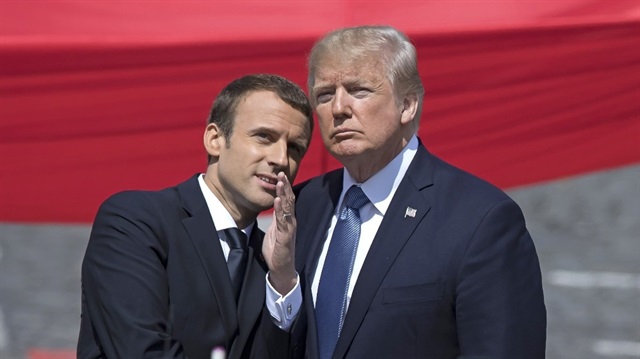 Arşiv: ABD Başkanı Trump, Fransa Cumhurbaşkanı Macron