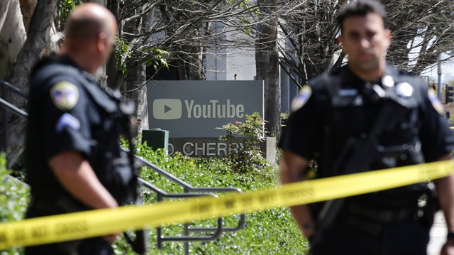 YouTube'a düzenlenen saldırıda 3 kişi yaralandı ve saldırgan öldü. 
