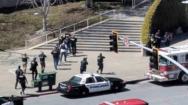 YouTube'un ana merkez kampüsünde silah sesleri duyuldu