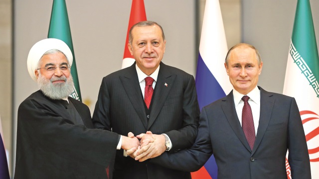 Üçlü görüşmenin sona ermesinin ardından liderler ortak bir açıklama yayınladı.