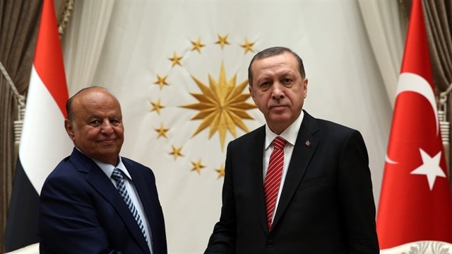 لقاء قديم بين الرئيس التركي ونظيره اليمني