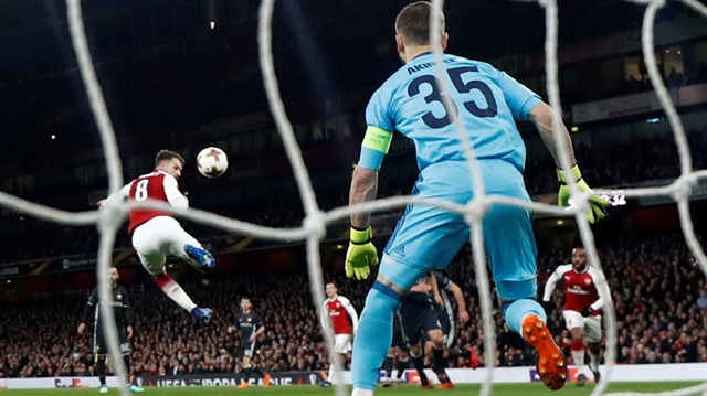Ramsey'in bu şık vuruşla attığı gol büyük beğeni topladı.