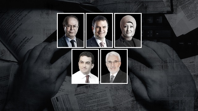 Yusuf Kaplan, Kemal Öztürk, Özlem Albayrak, Tamer Korkmaz ve Hasan Öztürk.