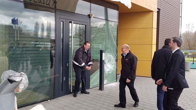 Terör yandaşları Strazburg kentindeki Avrupa Konseyi binası saldırdı