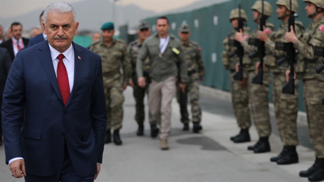 Başbakan Binali Yıldırım Afganistan'da.  