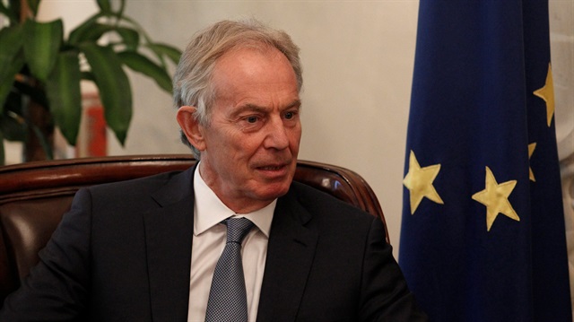Former British Prime Minister Tony Blair 