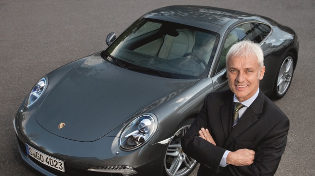 VW Grubu Üst Yöneticisi (CEO) Matthias Müller