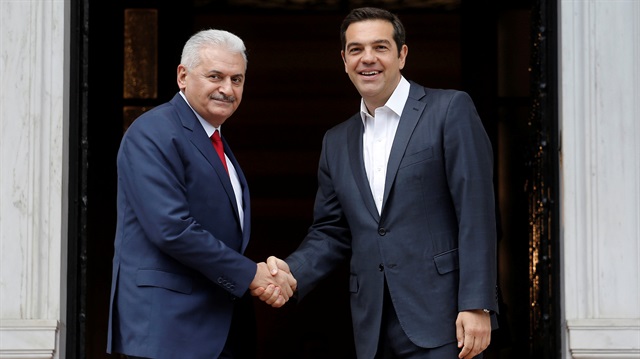 Başbakan Yıldırım ile Yunan mevkidaşı Çipras