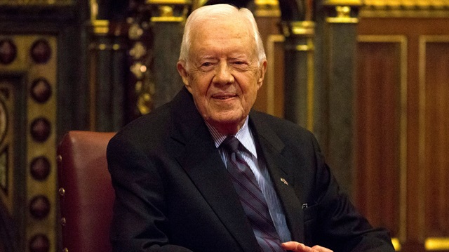 Eski ABD Başkanı Jimmy Carter. 
