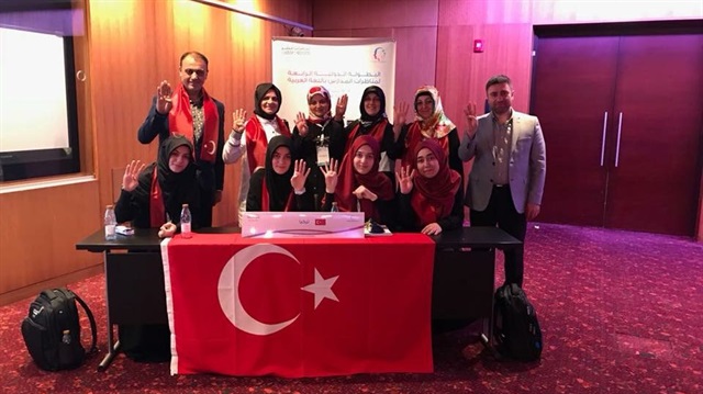 İzmit Mehmet Akif Ersoy Kız Anadolu İmam Hatip Lisesi öğrencileri dünya şampiyonu oldu.
