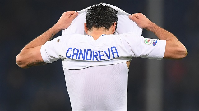 Inter'in İtalyan yıldızı Candreva, Milano takımında çıktığı 76 maçta 8 gol attı. 
