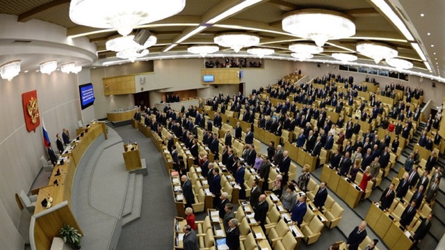 Arşiv: ​Rusya parlamentosunun alt kanadı Duma