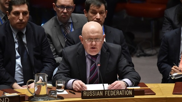 مندوب روسيا الدائم لدى الأمم المتحدة السفير فاسيلي نيبيزيا