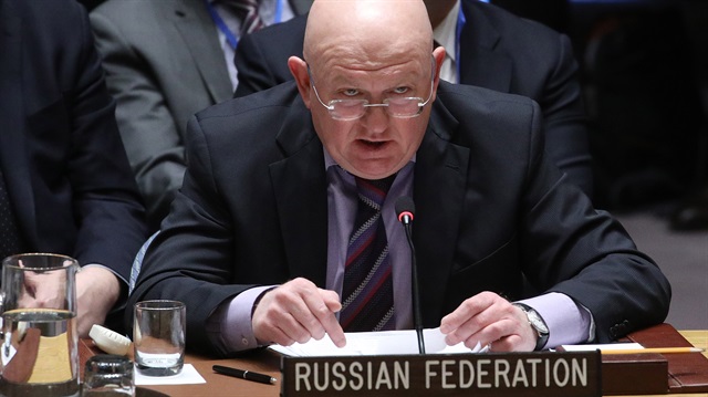 Vasily Nebenzya, Ambassador of the Russian Federation to the United Nations.