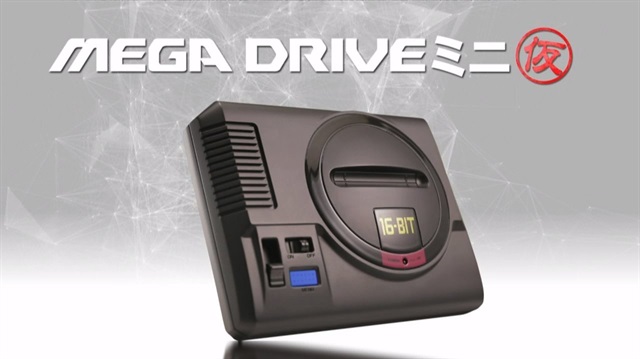Mega Drive Mini nostaljik çizgileriyle dikkat çekiyor.