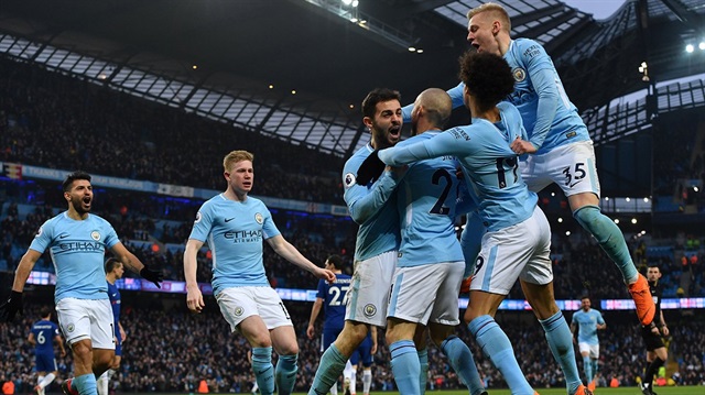 Manchester City, İngiltere'nin en üst düzey futbol liginde 1936-37, 1967-68, 2011-12 ve 2013-14 sezonlarının ardından 5. şampiyonluğunu kazandı.