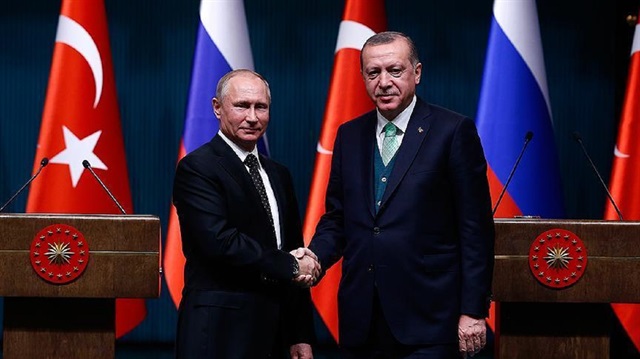 President Recep Tayyip Erdoğan on Saturday spoke over the phone separately with his French counterpart Emmanuel Macron and Russian President Vladimir Putin