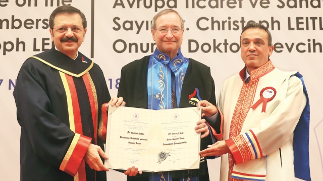 ​Türkiye Odalar ve Borsalar Birliği (TOBB) Başkanı Rifat Hisarcıklıoğlu