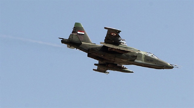 Irak savaş uçaklarından Suriye’de hava operasyonu