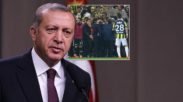 Cumhurbaşkanı Erdoğan olaylı derbiyle ilgili ilk kez konuştu.