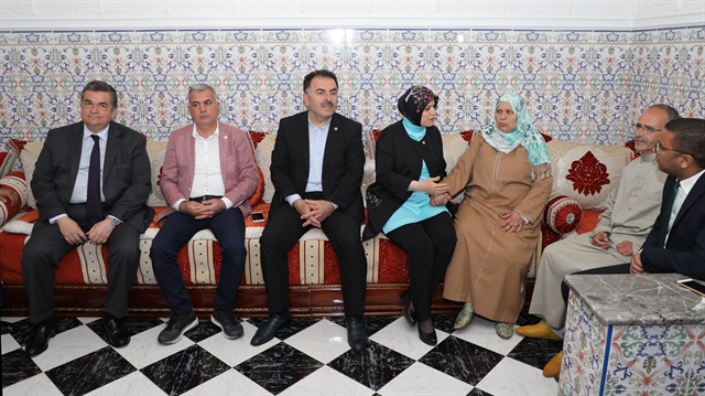 برلمانيون أتراك يزورون عائلة "مغربي" بطنجة.. استشهد في تركيا