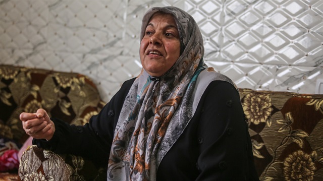 Filistinli bilim adamı Fadi el-Batş'ın annesi Fatıma Batş