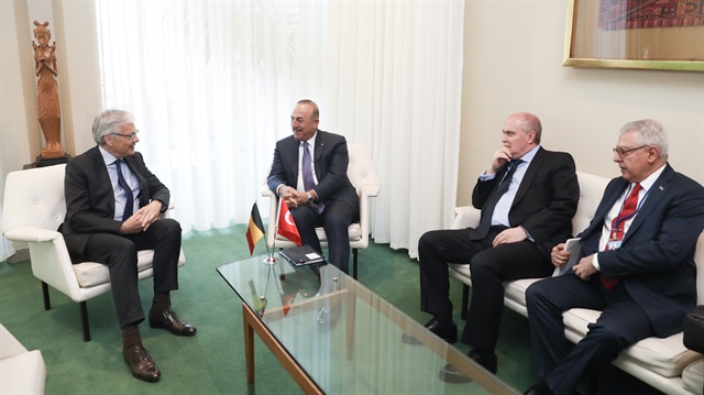 Dışişleri Bakanı Çavuşoğlu New York’ta Belçika Başbakan Yardımcısı ve Dışişleri Bakanı Reynders ile görüştü.