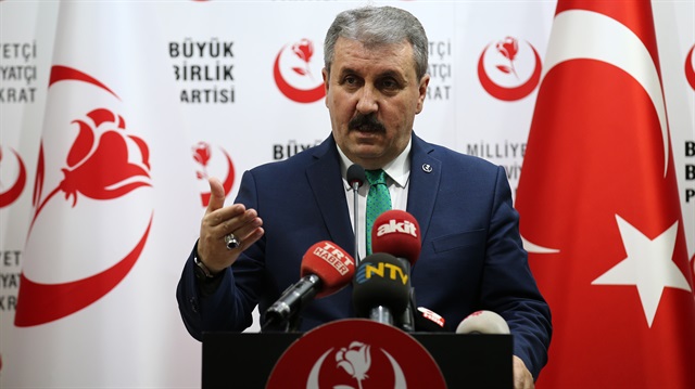 BBP Genel Başkanı Mustafa Destic