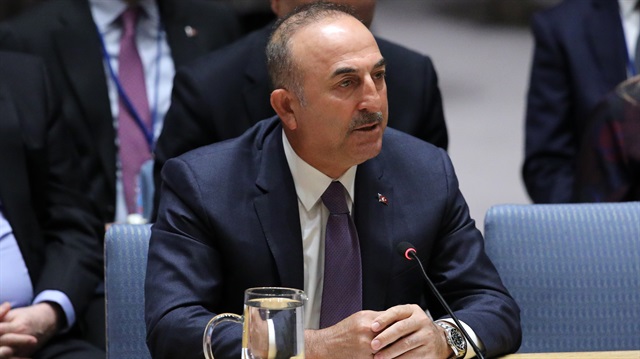 Dışişleri Bakanı Mevlüt Çavuşoğlu, BM Güvenlik Konseyi'nde konuştu