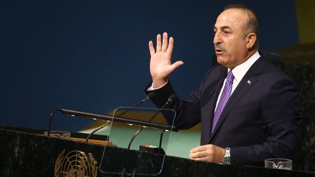 Dışişleri Bakanı Mevlüt Çavuşoğlu, BM Genel Kuruluna hitap etti