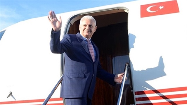 رئيس الوزراء التركي إلى إسبانيا صباح اليوم