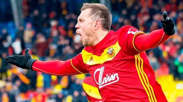 Artem Dzyuba Zenit'e attığı golden sonra büyük sevinç yaşadı.