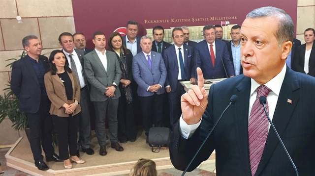Cumhurbaşkanı Erdoğan, CHP'deki istifalar için 'Garip bir senaryoyla karşılaştık ' dedi.