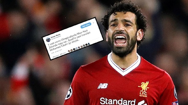 Muhammed Salah ile ilgili 2012 yılında atılan tweet sosyal medyada büyük ilgi gördü. 