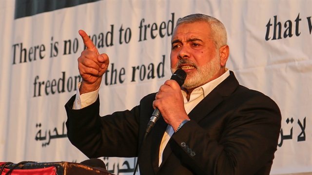 Hamas leader Ismail Haniyeh 

