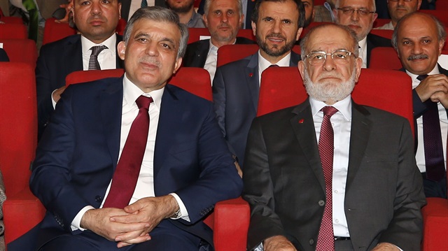 Abdullah Gül ve Temel Karamollaoğlu