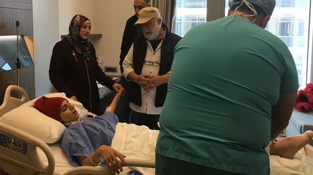 مستشفى بإسطنبول يشرف على علاج اليتيمة الفلسطينية "مريم أبو مطر"
