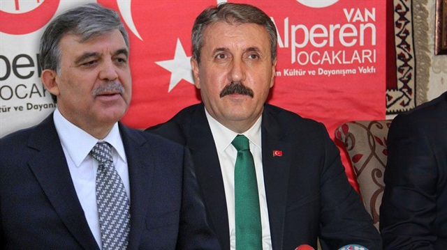 BBP lideri Mustafa Destici'den Abdullah Gül'e adaylık uyarısı