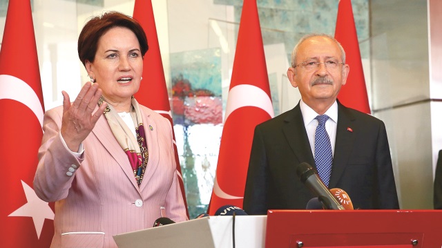 CHP lideri Kemal Kılıçdaroğlu ile İyi Parti Genel Başkanı Meral Akşener, CHP Genel Merkezi'ndeki biraraya geldi.