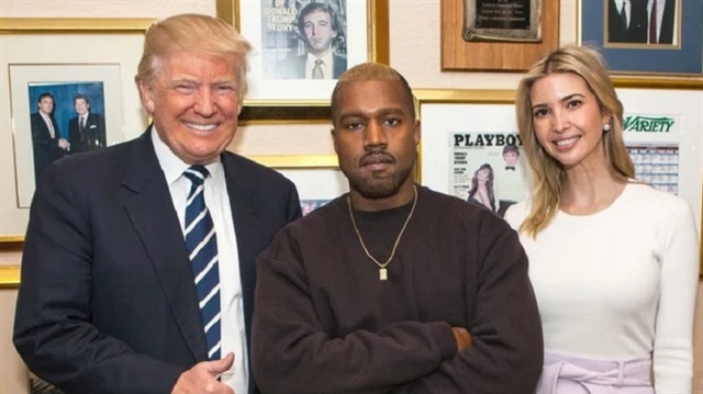 Donald Trump, Kanye West'in sözlerine kayıtsız kalamayarak ona Twitter'dan teşekkür etti.
