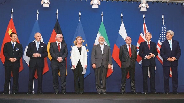 ماكرون يعلن من واشنطن: فرنسا لن تنسحب من الاتفاق النووي مع إيران