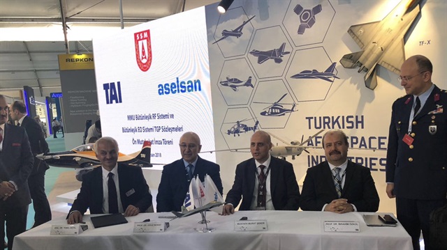 شركتان تركيتان توقعان اتفاقية لإنشاء طائرة حربية محلية الصنع
