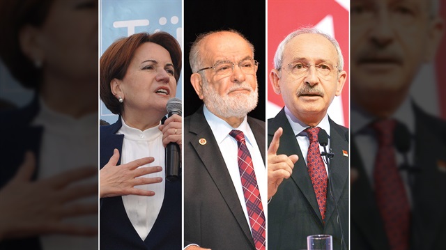 Meral Akşener - Temel Karamollaoğlu - Kemal Kılıçdaroğlu